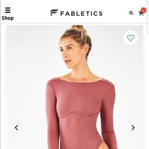 Fabletics Talia bodysuit NWT